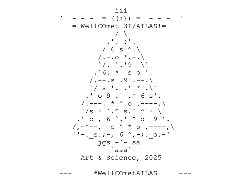 WellCOmetATLAS! - ascii, 2025